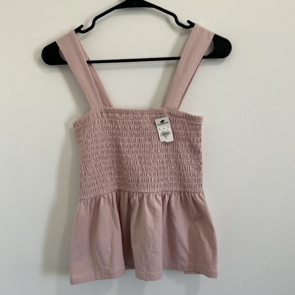 NWT Express Pink Baby Doll Top
